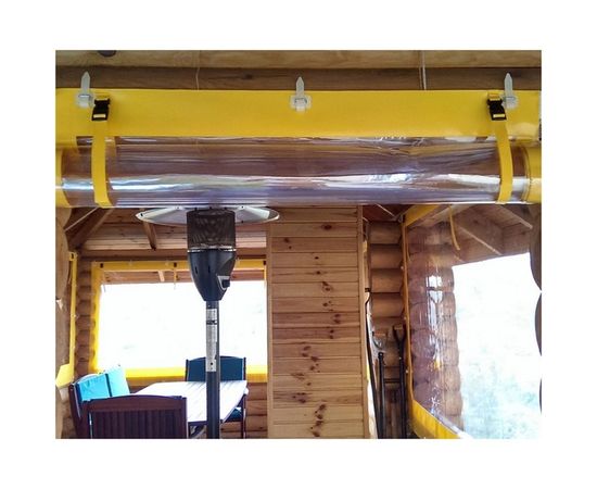 Пленка ПВХ прозрачная "мягкое стекло" толщина 300 мкм, 1.35 м х 10 м ERGIS pl/0,3/1,35х10 – изображение 5