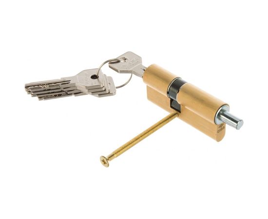 Цилиндровый механизм под вертушку CISA ASIX OE302-82.00 70 мм/25+10+35, ЛАТУНЬ 7282 – изображение 2