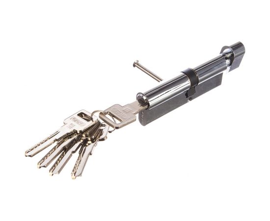 Цилиндровый механизм с вертушкой Fuaro R602/90 mm /45+10+35/ CP хром 5 кл. 32353 – изображение 4