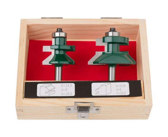 Фрезы по дереву для вагонки Fit D 34.9-50.8 мм H 28.6 мм 36569 – изображение 2