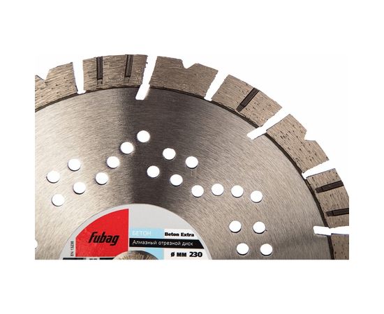 Диск алмазный Beton Extra (230 мм; 22.2 мм) FUBAG 37230-3 – изображение 3