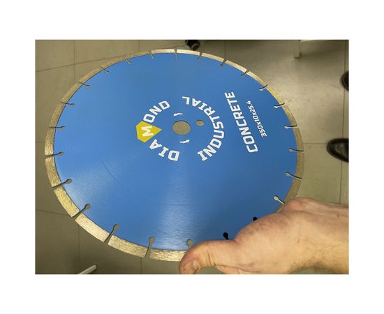 Диск алмазный сегментный по бетону (350х25.4 мм) Diamond Industrial DIDC350 – изображение 14