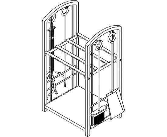 Дровница с каминным набором ESSE FWH-05 – изображение 3