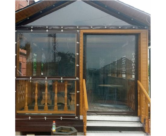 Пленка ПВХ прозрачная "мягкое стекло" толщина 300 мкм, 1.35 м х 10 м ERGIS pl/0,3/1,35х10 – изображение 3