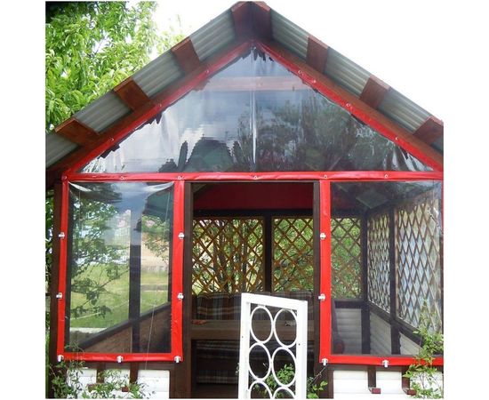 Пленка ПВХ прозрачная "мягкое стекло" толщина 300 мкм, 1.35 м х 10 м ERGIS pl/0,3/1,35х10 – изображение 4