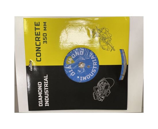 Диск алмазный сегментный по бетону (350х25.4 мм) Diamond Industrial DIDC350 – изображение 3