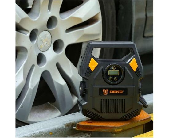 Автомобильный цифровой компрессор DEKO DKCP 160 Psi, LCD Basic 065-0797 – изображение 5