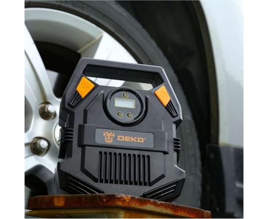 Автомобильный цифровой компрессор DEKO DKCP 160 Psi, LCD Basic 065-0797 – изображение 8