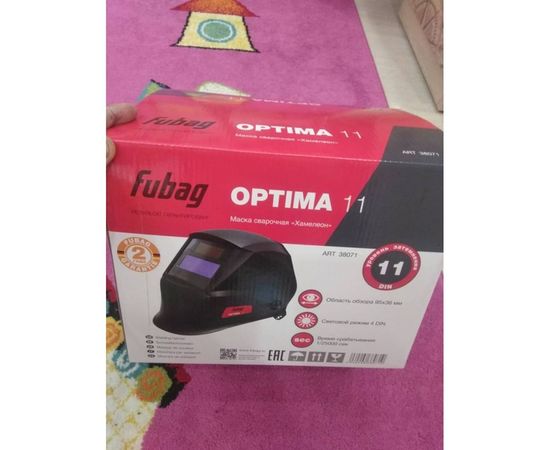 Маска сварщика FUBAG OPTIMA 11 Хамелеон 38071 – изображение 8