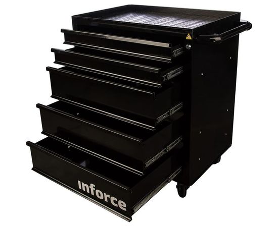 Инструментальная тележка, 5 ящиков 745х465х825 Inforce 06-01-14 