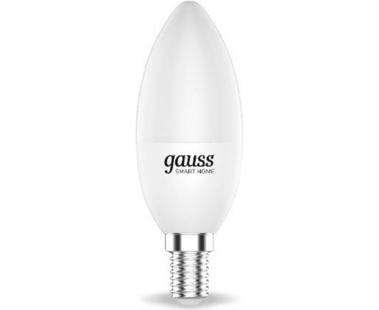 Светодиодная лампа Gauss, Smart Home DIM+CCT E14 C37 5 Вт 1110112 