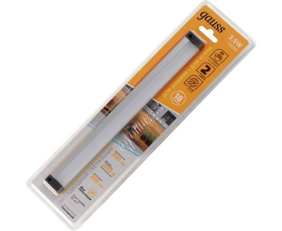 Сенсорный светильник GAUSS модель C 3,5W 350lm 4000K 170-260V 300mm IR 1/10/40 9020531235 