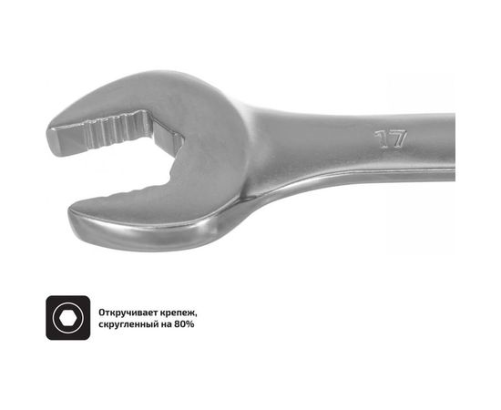 Комбинированный ключ 17 мм Inforce 06-05-19 