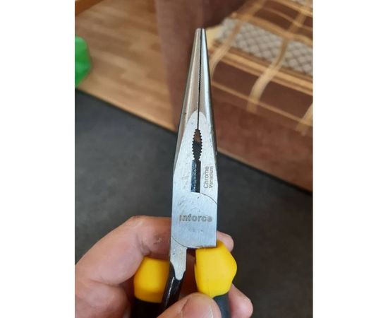 Профессиональные длинногубцы Inforce 200 мм 06-18-07 – изображение 6