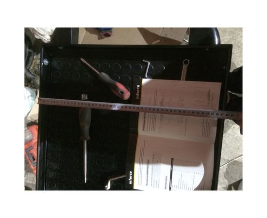 Инструментальная тележка, 3 полки 950х486х840 Inforce 06-01-16 – изображение 5