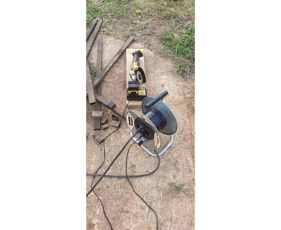 Силовой удлинитель на металлической катушке Inforce К4-Е-50 50 м 4 розетки с з/к 45150 – изображение 20