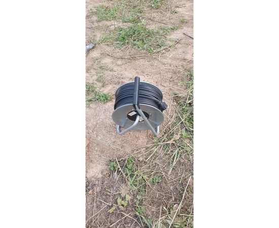 Силовой удлинитель на металлической катушке Inforce К4-Е-50 50 м 4 розетки с з/к 45150 – изображение 24