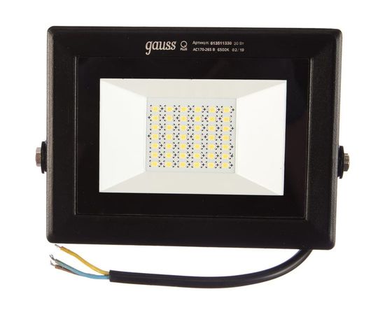 Прожектор Gauss LED Qplus 30W 2700lm IP65 6500К черный 613511330 – изображение 5