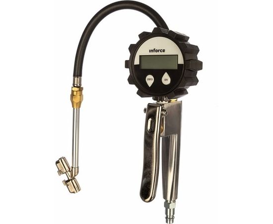 Пистолет для накачки шин (шинный манометр) INFORCE Digital150PSI 01-05-02 – изображение 5