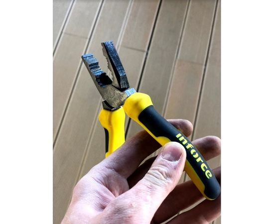 Комбинированные плоскогубцы Inforce 160 мм 06-18-01 – изображение 23
