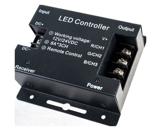 Контроллер для RGB 288W с сенсорным пультом управления цветом, белый Gauss 201013288 – изображение 2