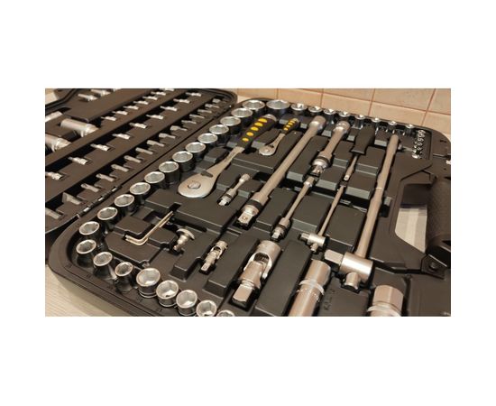 Набор инструментов Inforce 108 предметов 1/2", 1/4" 06-07-12 – изображение 22