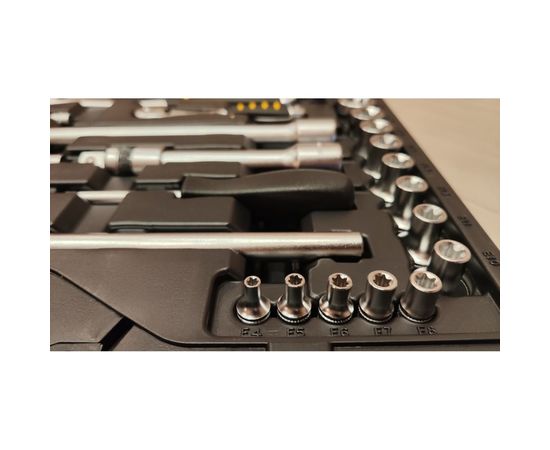 Набор инструментов Inforce 108 предметов 1/2", 1/4" 06-07-12 – изображение 21