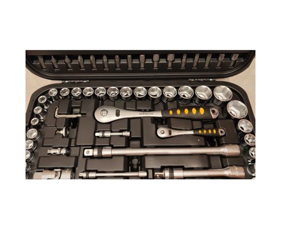 Набор инструментов Inforce 108 предметов 1/2", 1/4" 06-07-12 – изображение 18