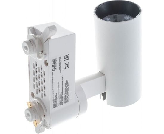 Трековый светильник GAUSS цилиндр 6W 600lm 4000K 180-220V IP20 45х155мм белый LED 1/40 TR075 – изображение 4