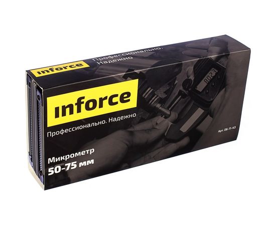 Микрометр 50-75мм*0.01мм Inforce 06-11-43 – изображение 2