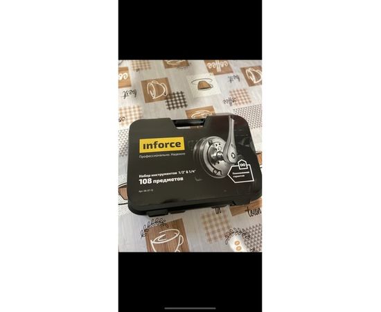 Набор инструментов Inforce 108 предметов 1/2", 1/4" 06-07-12 – изображение 11