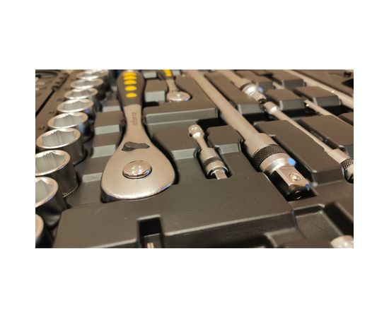 Набор инструментов Inforce 108 предметов 1/2", 1/4" 06-07-12 – изображение 7