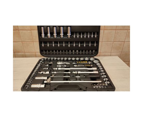 Набор инструментов Inforce 108 предметов 1/2", 1/4" 06-07-12 – изображение 6