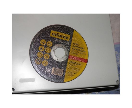 Диск отрезной по металлу (125х1.0х22.23 мм) Inforce IN125x1 – изображение 10