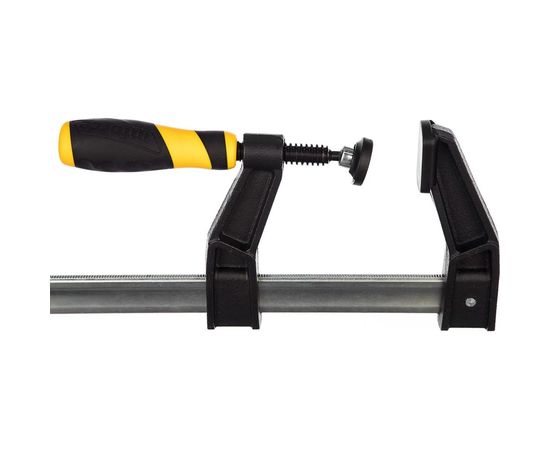 F-образная усиленная струбцина 80х300мм Inforce 06-03-29 – изображение 11