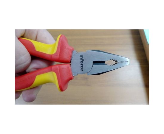 Диэлектрические пассатижи Inforce 160мм 1000В 06-18-18 – изображение 5