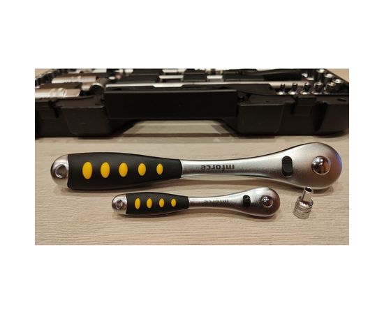 Набор инструментов Inforce 108 предметов 1/2", 1/4" 06-07-12 – изображение 4