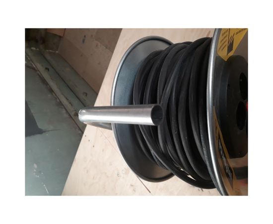 Силовой удлинитель Inforce К4-Е-30 на металлической катушке КГ 3x1.5 30м 16А, 4 розетки с з/к 44130 – изображение 3