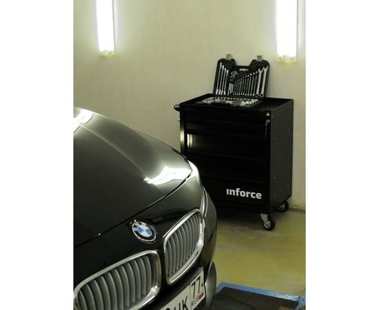 Инструментальная тележка, 5 ящиков 745х465х825 Inforce 06-01-14 – изображение 9