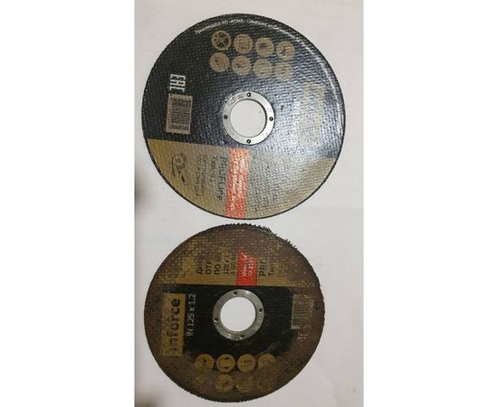 Диск отрезной по металлу (125х1.2х22.23 мм) Inforce IN125x1,2 – изображение 2