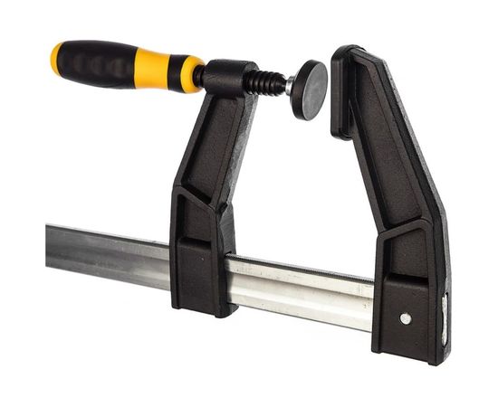 F-образная усиленная струбцина 120х600мм Inforce 06-03-30 – изображение 5