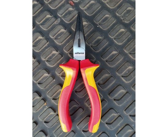 Диэлектрические тонкогубцы Inforce 160мм 1000В 06-18-20 – изображение 4
