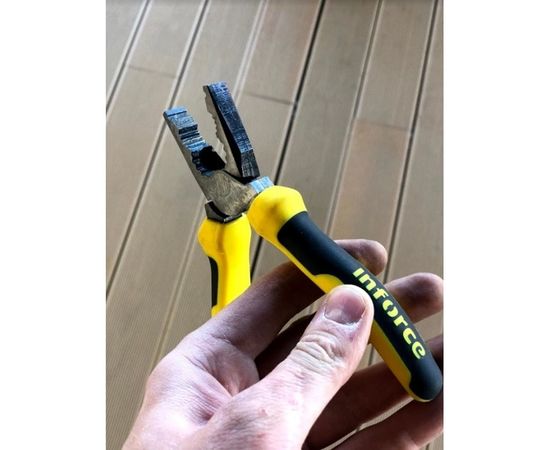 Комбинированные плоскогубцы Inforce 160 мм 06-18-01 – изображение 4