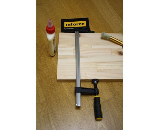 F-образная струбцина 50х250мм Inforce 06-03-27 – изображение 3