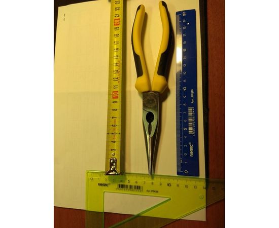 Профессиональные длинногубцы Inforce 200 мм 06-18-07 – изображение 12