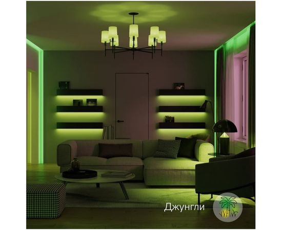 Умная Wi-fi лампочка Gauss, Smart Light RGBW E27 A60 8,5 Вт 2700-6500K, с изменением цвета, управление голосом/смартфоном 1170112 – изображение 2