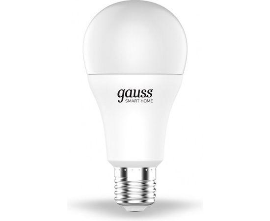 Умная Wi-fi лампочка Gauss, Smart Light DIM E27 А60 10 Вт 2700-6500K, диммируемая, управление голосом/смартфоном 1070112 – изображение 9