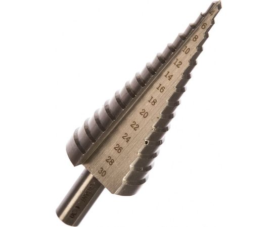 Сверло ступенчатое 4-30 мм; шаг 2 мм Gigant GSD 11053 