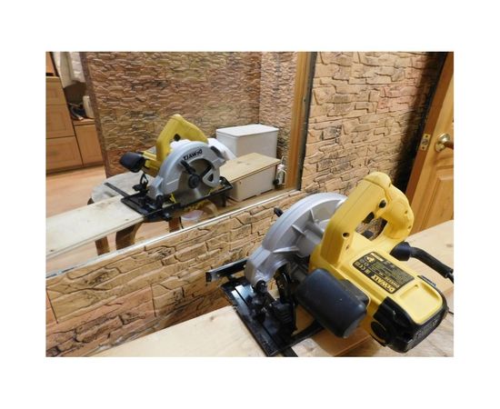 Дисковая пила DeWALT DWE 550 – изображение 2
