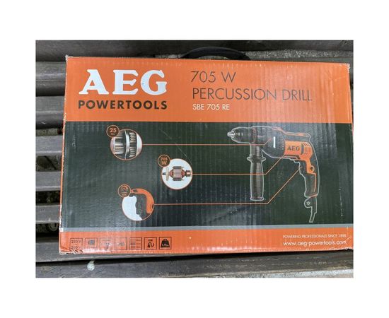Ударная дрель AEG SBE 705 RE 442830 – изображение 13